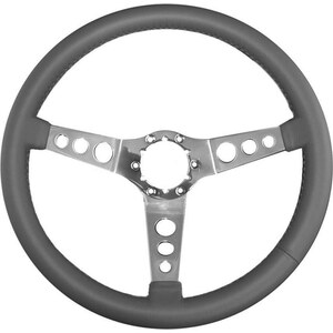 Lecarra - 63601 - Steering Wheel Stainless Steel Vette Hot Rod