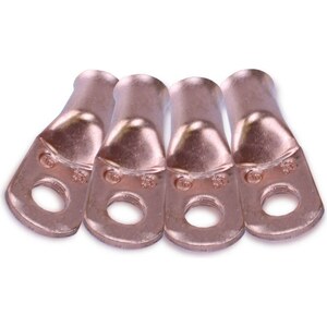 Mechman Alternators - CR10516 - 1/0 Gauge Copper Cable End 5/16in Hole 4 Pack