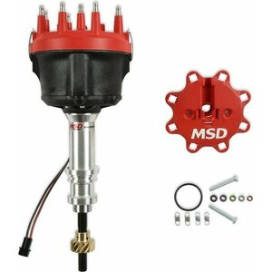 MSD - 85827 - Billet Distributor SBF 302 w/Bronze Gear