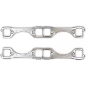Patriot Exhaust - 66012 - Header Gaskets Seal-4-Good SBC Square Port 1.5 - Seal-4-Good - 1.500 in Square Port - Multi-Layered Aluminum - Small Block Chevy