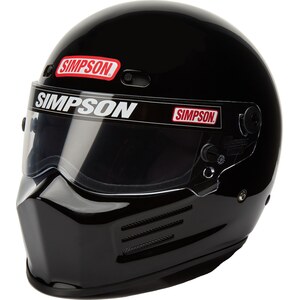 Simpson Safety - 7210032 - Helmet Super Bandit Large Black SA2020