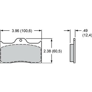 Wilwood - 150-Q-7112K - Brake Pad Set 7112