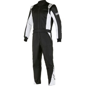 Alpinestars USA - 3352822-119-56 - Suit Atom Black / Silver Large