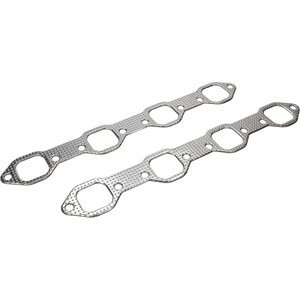 Cometic - C5655-064 - SBF Exhaust Gasket Set w/351M Heads - 1.60 x 1.70 in Rectangular Port - Composite - N351 Heads - Small Block Ford