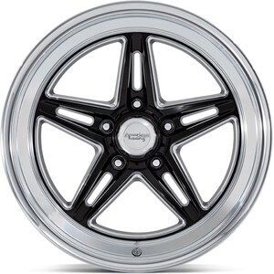American Racing Wheels - VN514BE18803400 - Groove Wheel 18x8 5x4.75 BS Gloss Black