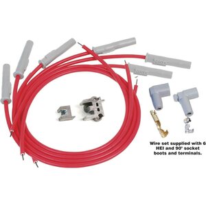 MSD - 31179 - 8.5MM Spark Plug Wire Set - Red
