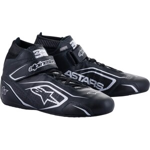 Alpinestars USA - 2710122-119-10 - Shoe Tech-1T V3 Black / Silver Size 10