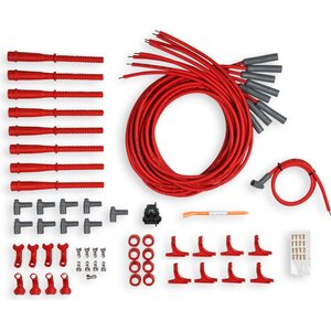 MSD - 31529 - 8.5MM Spark Plug Wire Set - Red