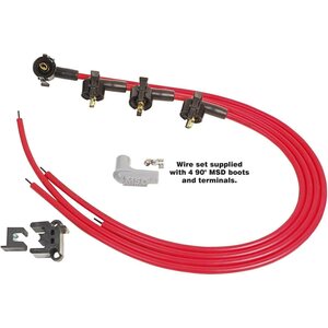 MSD - 31689 - 8.5mm Spark Plug Wire Set - 4-Cyl. Midget