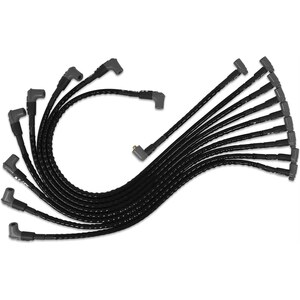 MSD - 35591 - Spark Plug Wire Set - SBC 8.5mm Sleeved Black