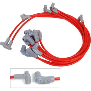 MSD - 35659 - 8.5MM Spark Plug Wire Set - Red