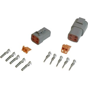 MSD - 8187 - Deutsch 4-Pin Connector - 12-14 Gauge