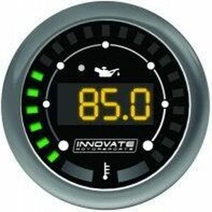 Innovate - 39130 - MTX-D Oil Pressure/Temp Gauge Kit Dual Function
