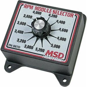 MSD - 8670 - 3000-5200 RPM Module Selector