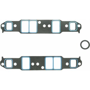 Fel-Pro - 1203 - Intake Manifold Gasket - 0.060 in Thick - Composite - 1.340 x 2.210 in Rect Port - GM V6