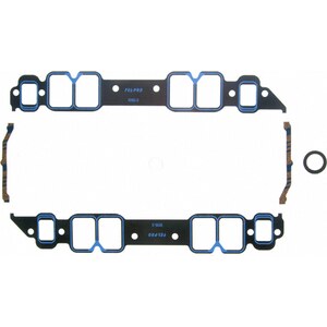 Fel-Pro - 1211 S-3 - Intake Manifold Gasket - 0.065 in Thick - 1.820 x 2.540 in Rect Port - BBC