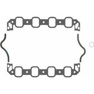 Fel-Pro - 1221-3 - Intake Manifold Gasket - 0.060 in Thick - Composite - 1.820 x 2.450 in Rect Port - BBF