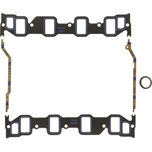 Fel-Pro - 1246 S-3 - Intake Manifold Gasket - 0.065 in Thick - 1.400 x 2.340 in Rect Port - Ford FE-Series