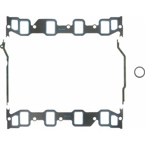 Fel-Pro - 1247 - Intake Manifold Gasket - 0.060 in Thick - Composite - 1.400 x 2.100 in Rect Port - Ford FE-Series