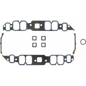 Fel-Pro - 1274 - Intake Manifold Gasket - 0.060 in Thick - Composite - 1.800 x 2.520 in Rect Port - BBC