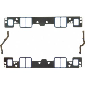 Fel-Pro - 1289 - Intake Manifold Gasket - 0.060 in Thick - Composite - 1.300 x 2.310 in Rect Port - SBC