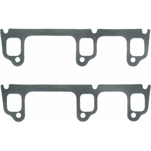 Fel-Pro - 1400 - Buick V6 Exhaust Gaskets 79-87 EXCEPT STAGE 2 - 1.150 x 1.450 in Rectangular Port - Steel Core Laminate - GM V6
