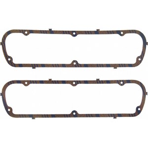 Fel-Pro - 1613 - Valve Cover Gasket - 0.188 in Thick - Cork / Rubber - SBF