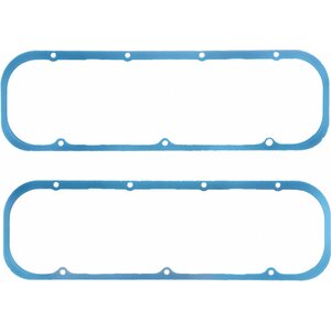 Fel-Pro - 1635 - Valve Cover Gasket - 0.137 in Thick - Steel Core Silicone Rubber - BBC