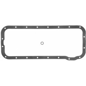 Fel-Pro - 1817 - Oil Pan Gasket - 0.094 in Thick - Multi-Piece - Rubber Coated Fiber - Ford FE-Series