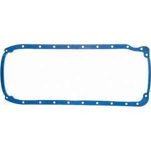 Fel-Pro - 1884R - Oil Pan Gasket - 0.094 in Thick - 1 Piece - Plastic Core Silicone Rubber - BBC