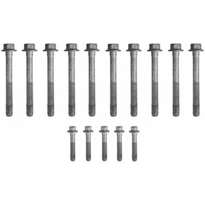 Fel-Pro - ES 72390 - Cylinder Head Bolt Kit - Hex Head - Steel - Natural - GM LS-Series