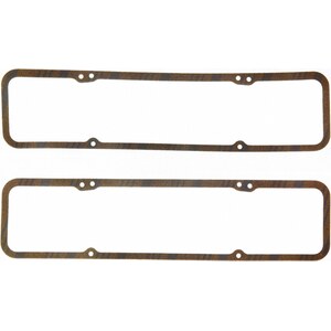 Fel-Pro - VS 12869 - Valve Cover Gasket - 0.156 in Thick - Cork / Rubber - SBC