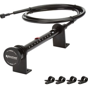 Allstar Performance - 42073 - Brake Bias Adjuster Short 3/8in Black