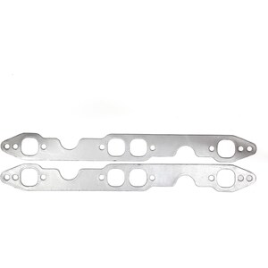 Remflex - 2025 - Exhaust Gaskets SBC Stock Manifold - 1.375 in Square Port - Graphite - Small Block Chevy