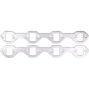 Remflex - 3003 - Exhaust Gaskets SBF Square Port - 1.125 x 1.500 in Rectangular Port - Graphite - Small Block Ford
