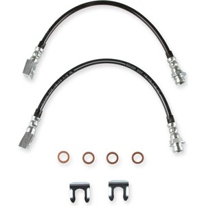 REKUDO - RK402-1 - Stainless Steel Brake Hose Kit Front