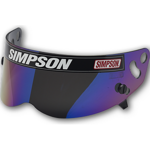 Simpson Safety - 89402 - Shield Iridium/Metalized Bandits/ Diamond Back