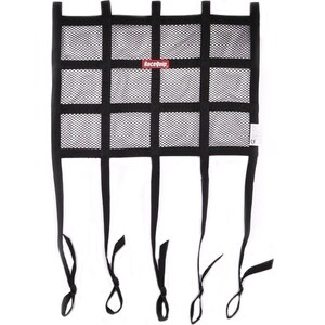 RaceQuip - 822005RQP - Window Net Mesh Black SFI Hybrid Adj. Strap