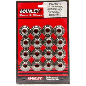 Manley - 23647TS-16 - 1.570 H-13 10-Deg Valve Spring Retainers +.100