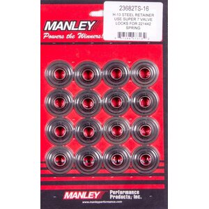 Manley - 23682TS-16 - Super 7 H-13 Lwt Valve Spring Retainers