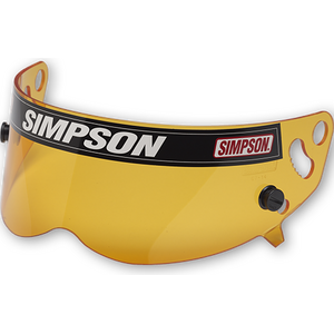 Simpson Safety - 89403A - Shield Amber/BlueBlocker Bandits/ Diamond Back
