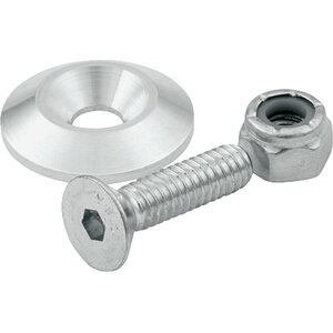 Allstar Performance - 18630 - Countersunk Bolts #10 w/1in Washer 10pk