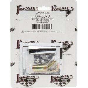 Lokar - SK-6878 - Shifter Knob Adapter 3/8-16