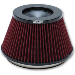 Vibrant Performance - 10960 - The Classic Performance Air Filter 6in inlet Id