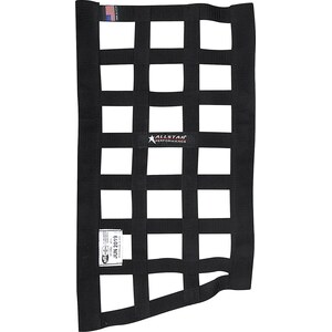 Allstar Performance - 10291 - Window Net Border Style Funny Car Black SFI
