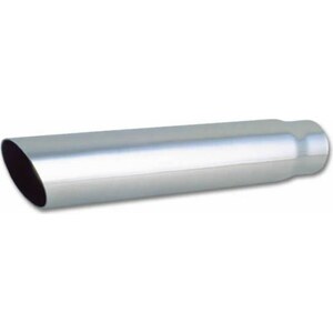 Vibrant Performance - 1551 - Stainless Exhaust Tip W/Slash Cut 2.5in. in-18in. Long