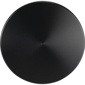 Billet Specialties - BLK31260 - Racing Steering Wheel Horn Button Plain Blacck