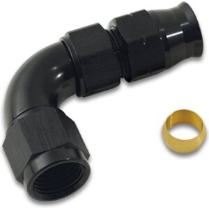 Vibrant Performance - 16565 - Fitting  Tube Adapter  90 Degree  -6An Female To