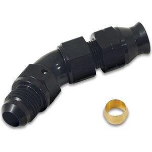 Vibrant Performance - 16575 - Fitting  Tube Adapter  45 Degree  -6An Male To 5