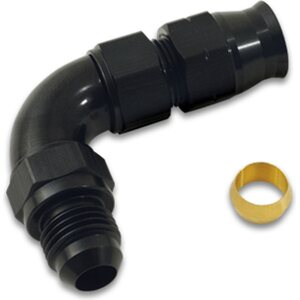 Vibrant Performance - 16585 - Fitting  Tube Adapter  90 Degree  -6An Male To 5